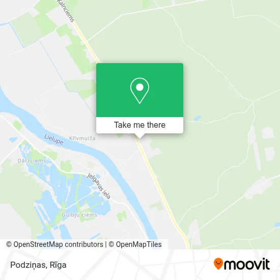 Podziņas map