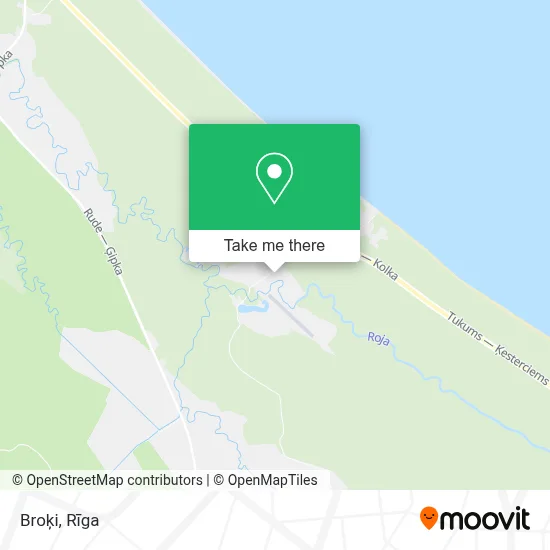 Broķi map