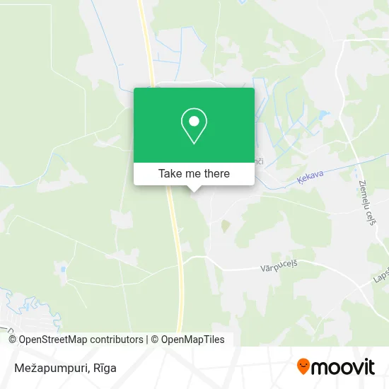 Mežapumpuri map