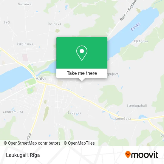 Laukugali map