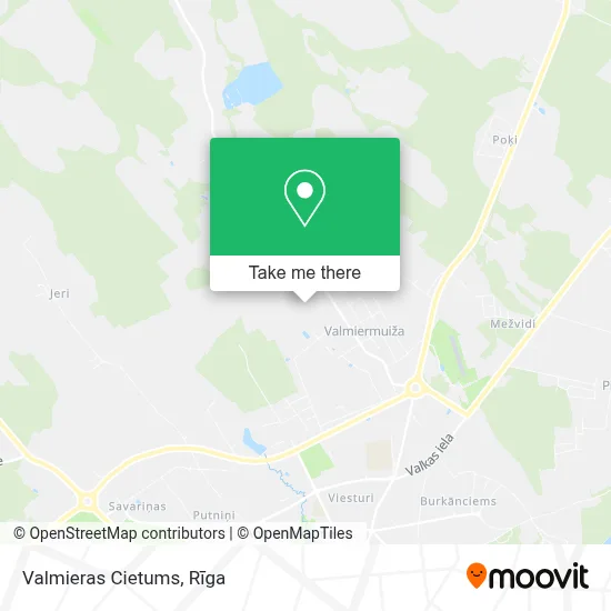 Valmieras Cietums map