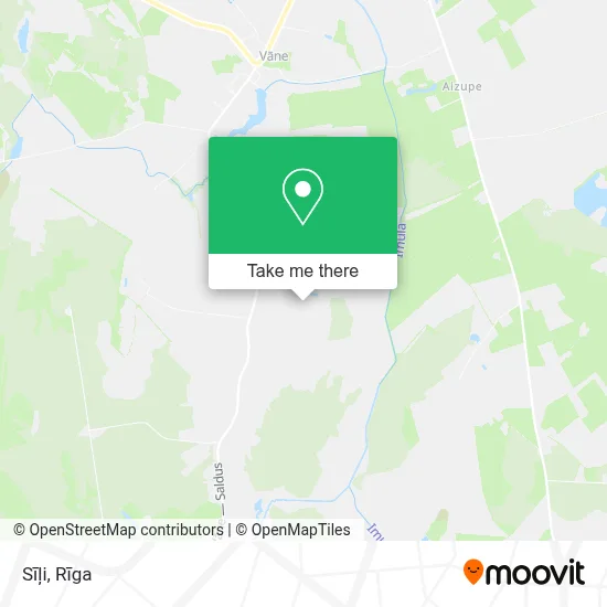 Sīļi map