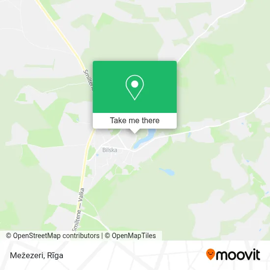 Mežezeri map