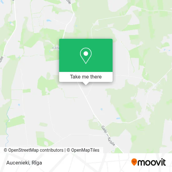 Aucenieki map