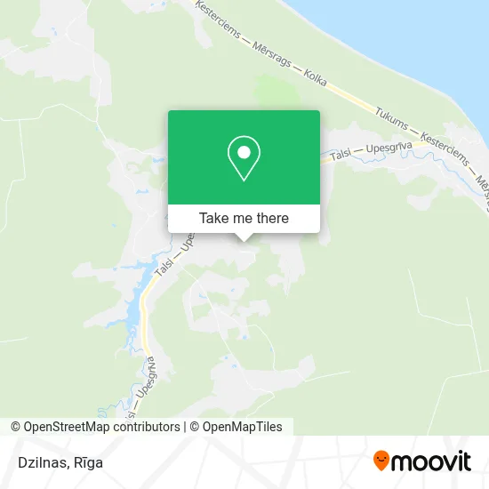 Dzilnas map