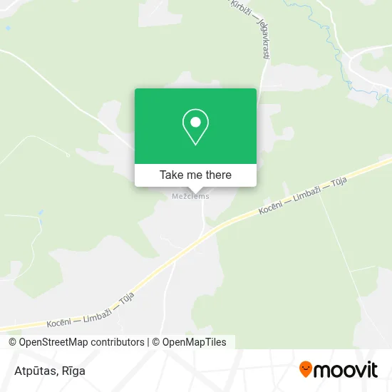 Atpūtas map