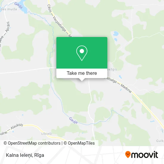 Kalna Ieleņi map