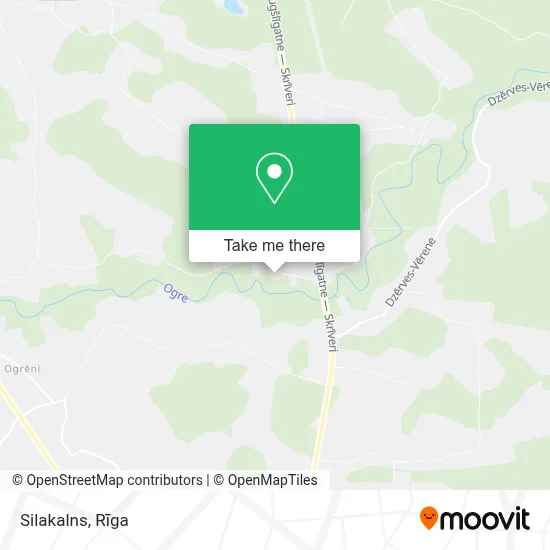 Silakalns map