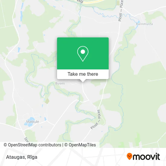 Ataugas map