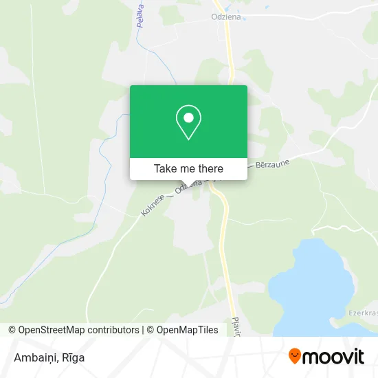 Ambaiņi map