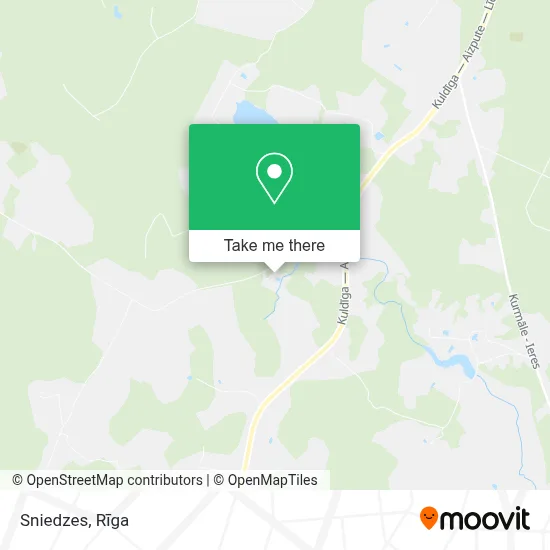 Sniedzes map