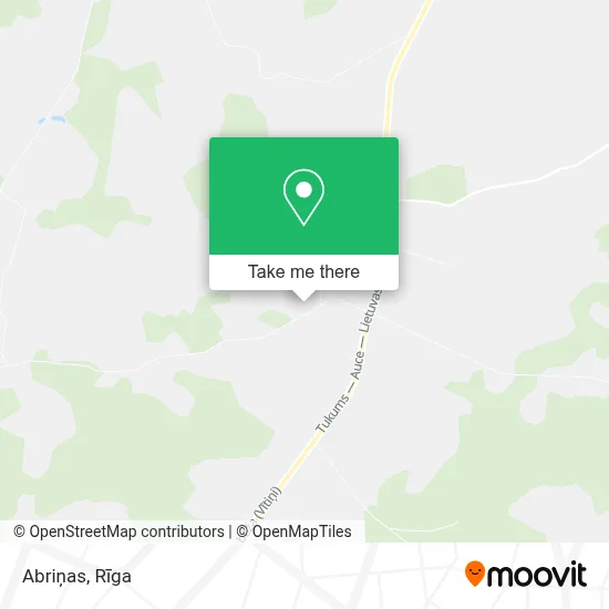 Abriņas map