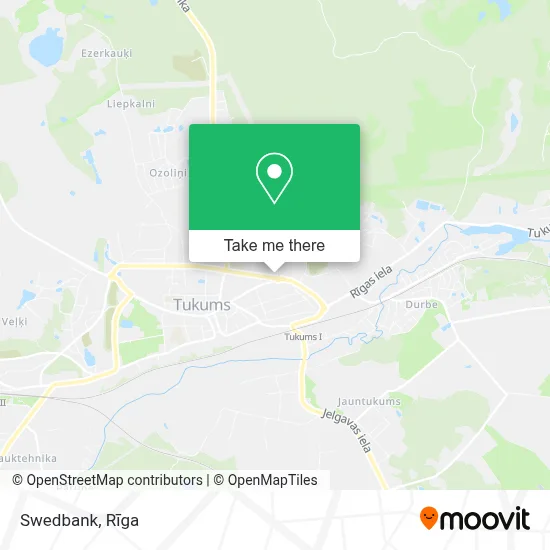 Swedbank map