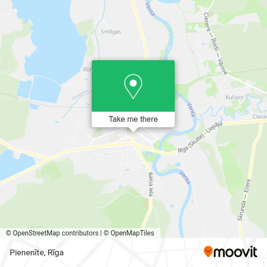 Pienenīte map