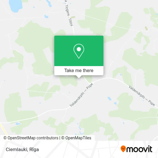 Ciemlauki map