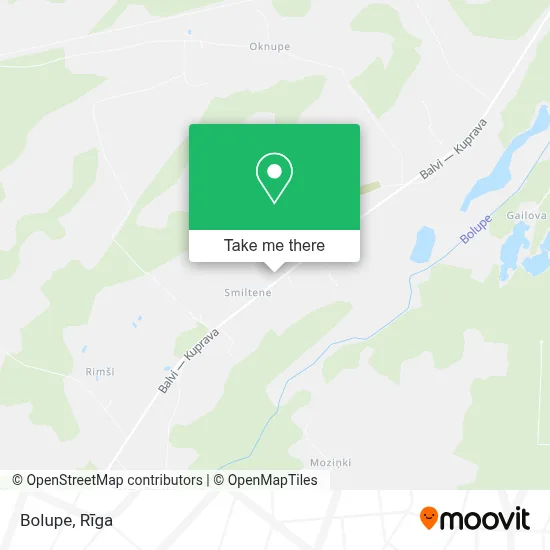 Bolupe map