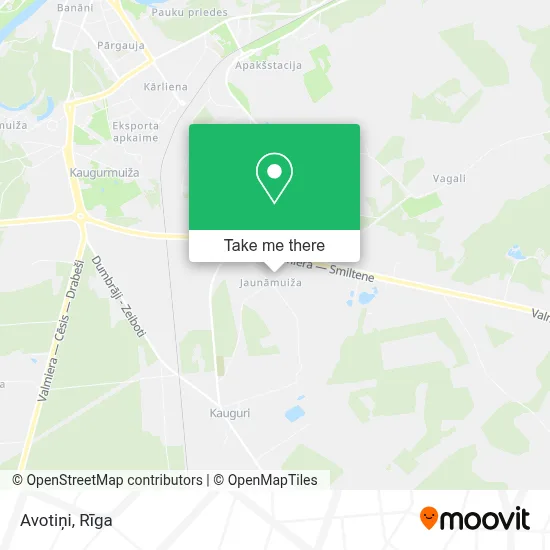 Avotiņi map