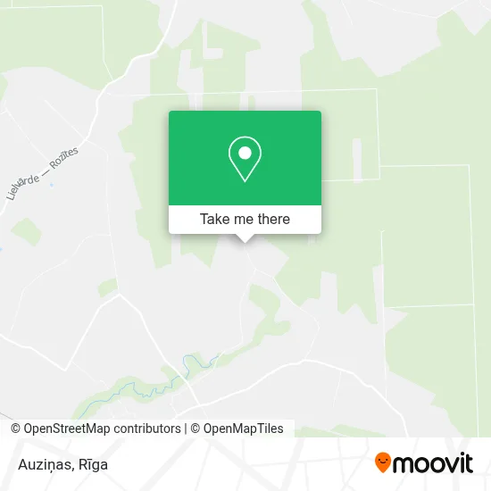 Auziņas map