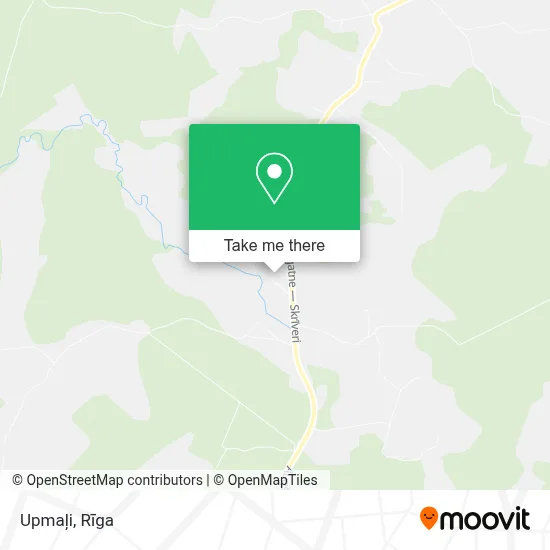 Upmaļi map