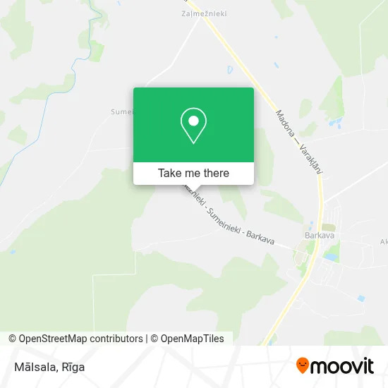 Mālsala map