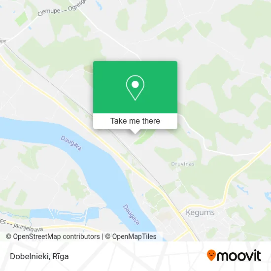 Dobelnieki map