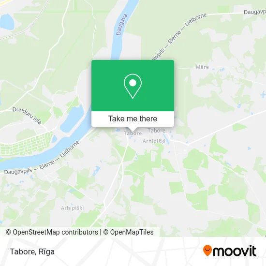 Tabore map