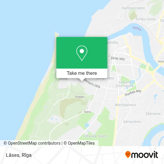 Lāses map