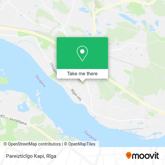 Pareizticīgo Kapi map