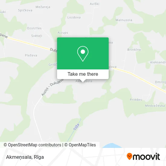 Akmeņsala map