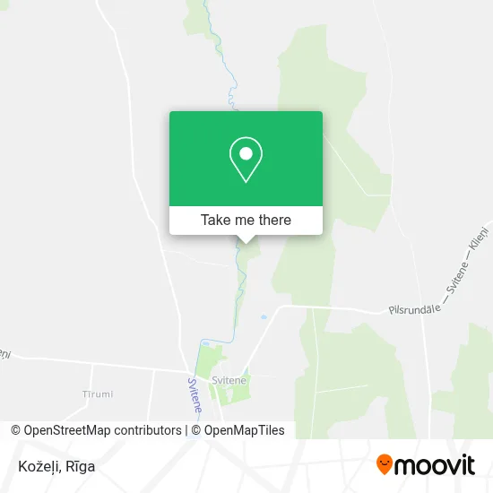 Kožeļi map