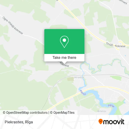 Piekrastes map