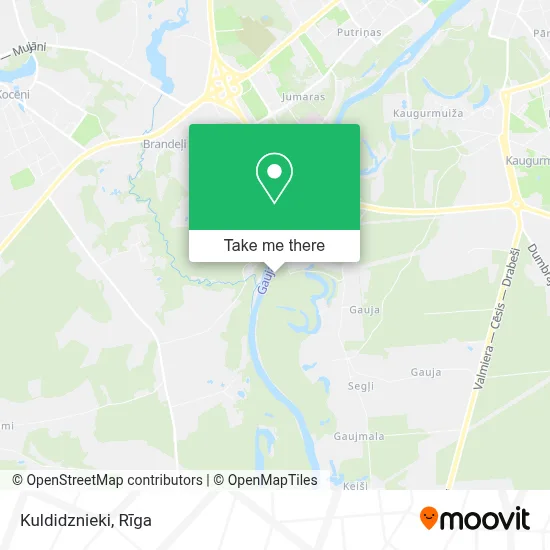 Kuldidznieki map