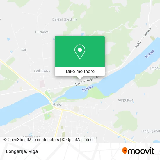Lengārija map