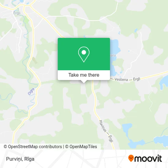 Purviņi map