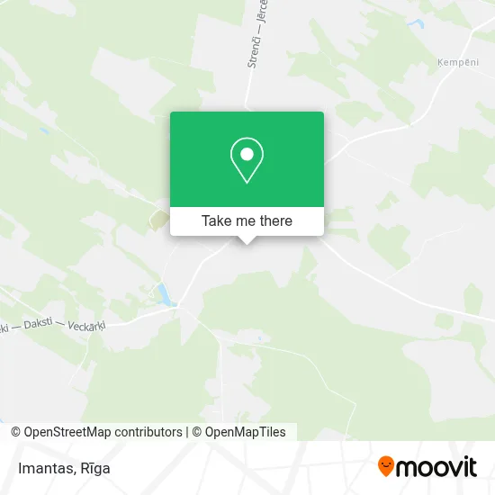 Imantas map