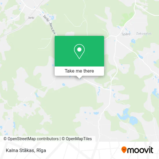 Kalna Stākas map