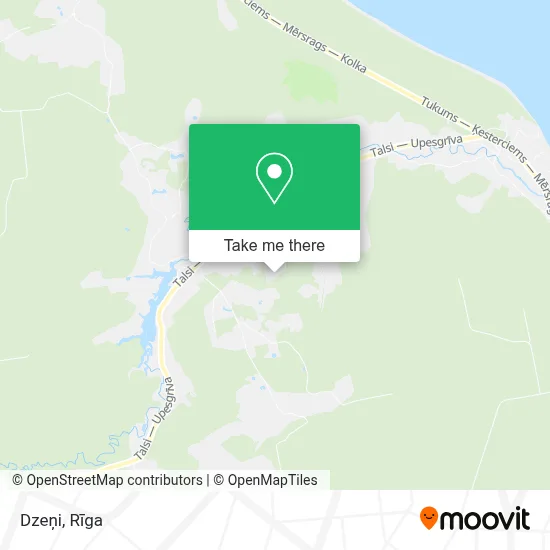 Dzeņi map