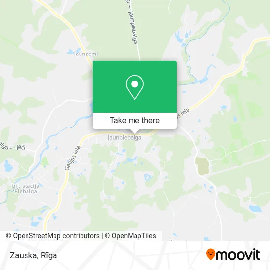 Zauska map