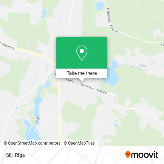 Sīļi map