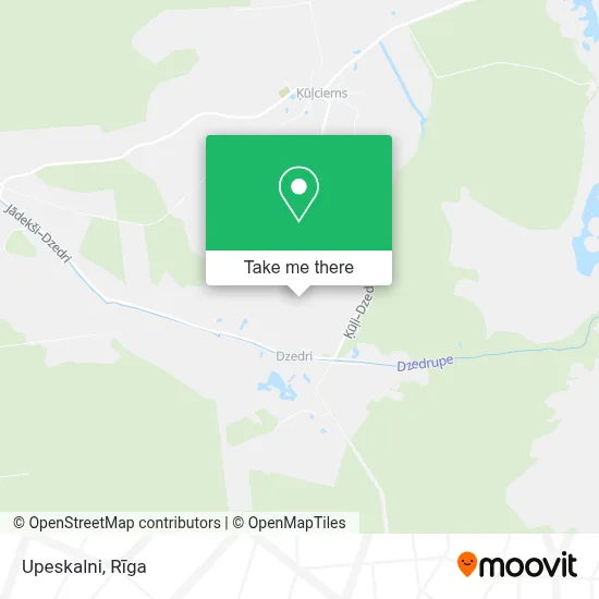 Upeskalni map