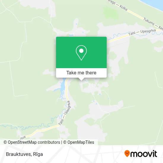 Brauktuves map