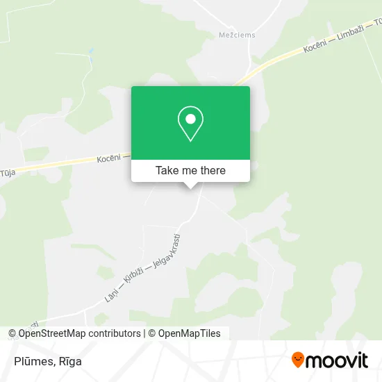 Plūmes map
