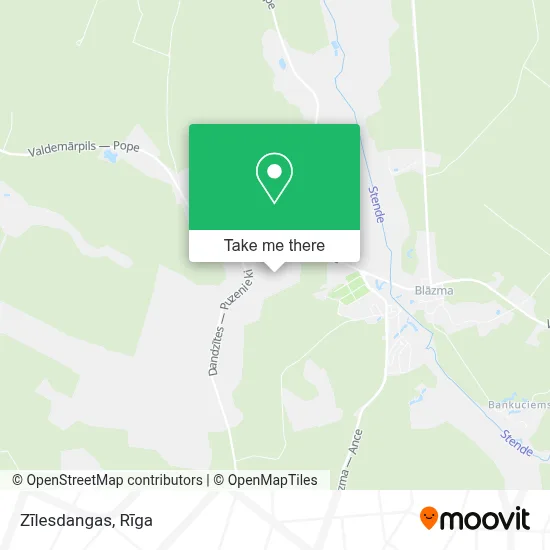 Zīlesdangas map