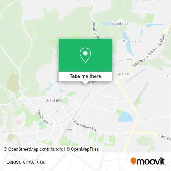 Lejasciems map