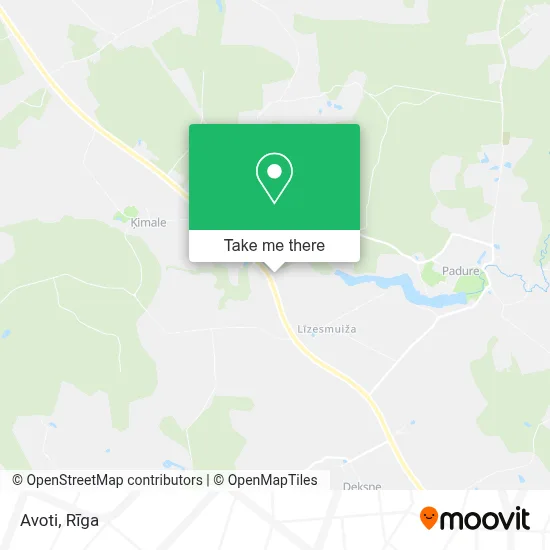 Avoti map