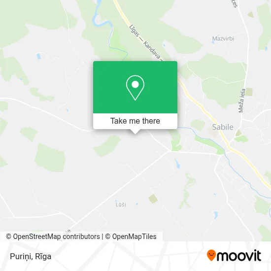 Puriņi map