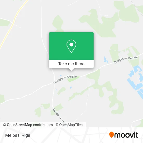 Melbas map