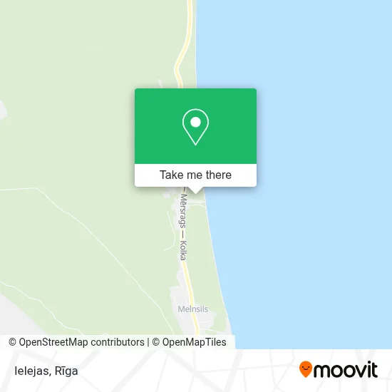 Ielejas map