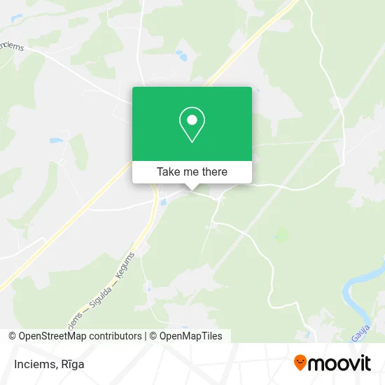 Inciems map