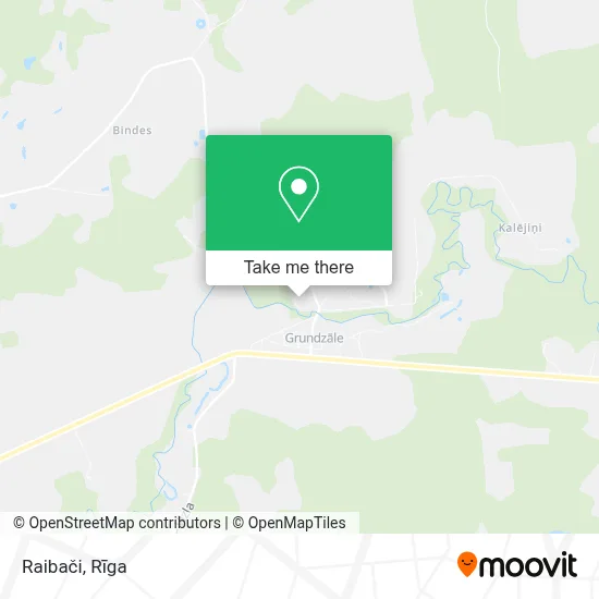 Raibači map